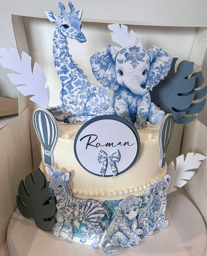 Chinoiserie Safari Card Set