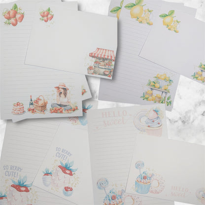 Fruity Writing Paper Set