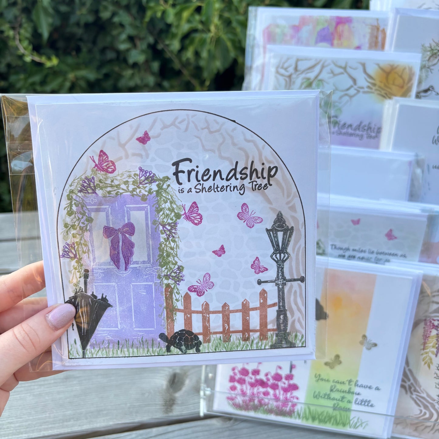 Friendship - Stamped Card