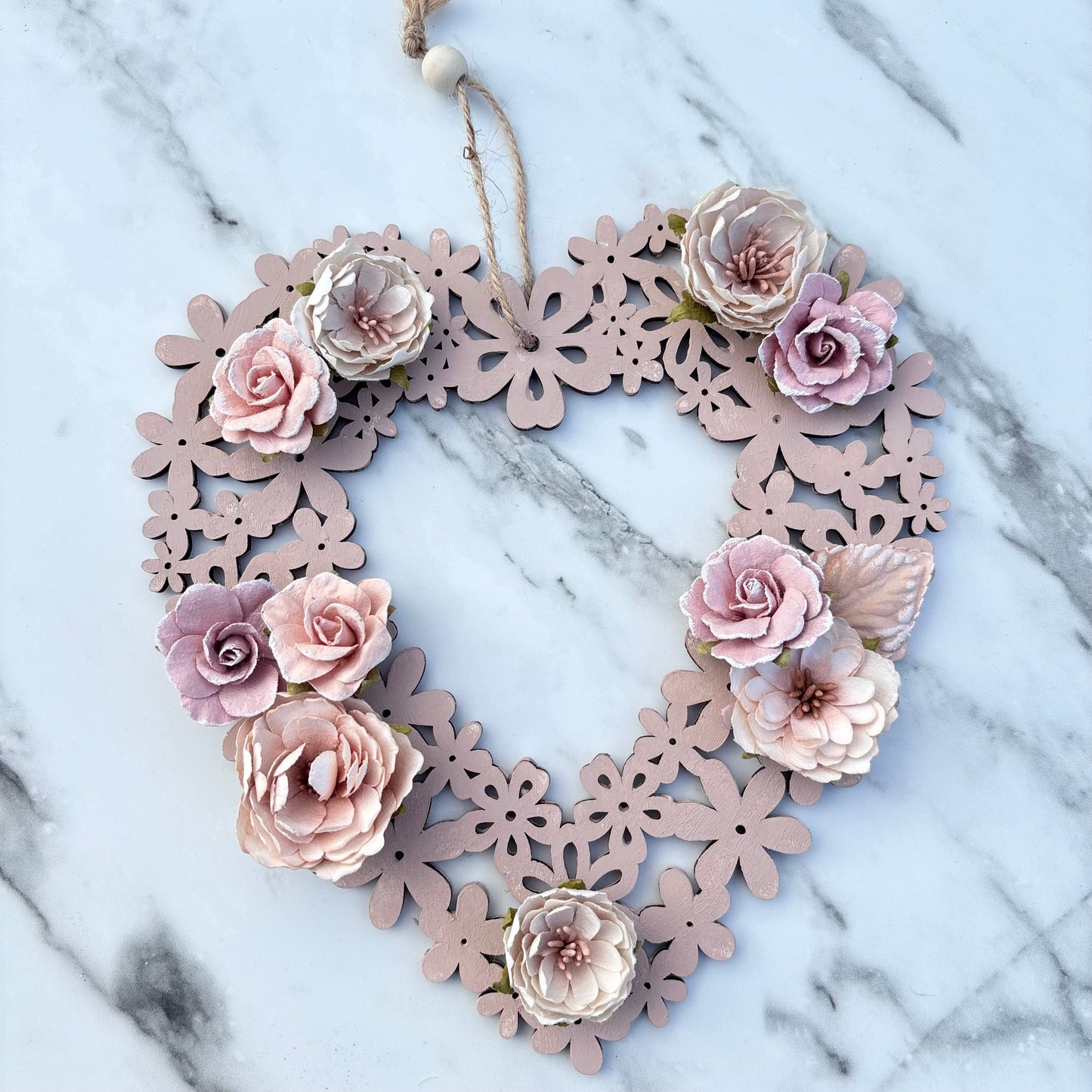Floral Hanging Heart