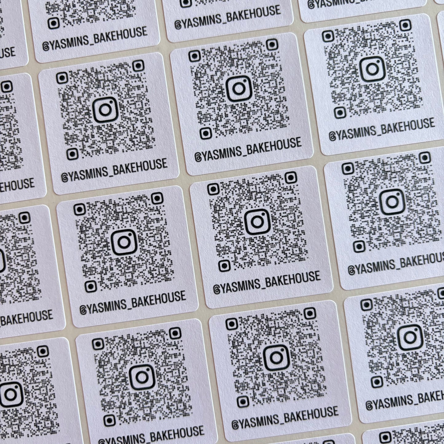 QR Code Stickers