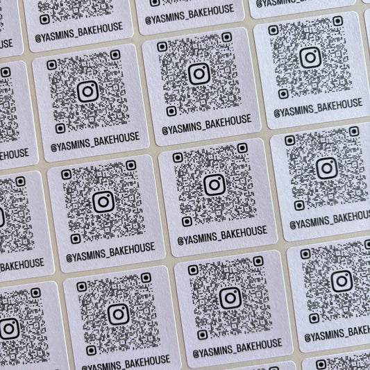 QR Code Stickers