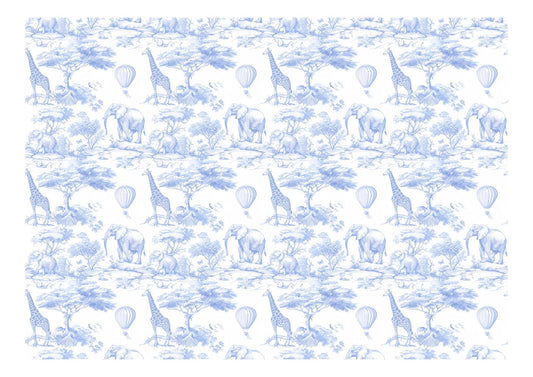 Safari Hot Air Balloon Icing Sheet Wrap
