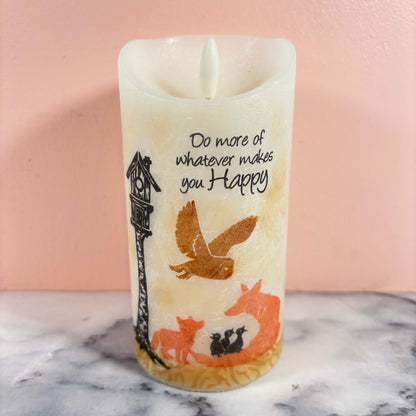 Woodland Whispers - LED Candles