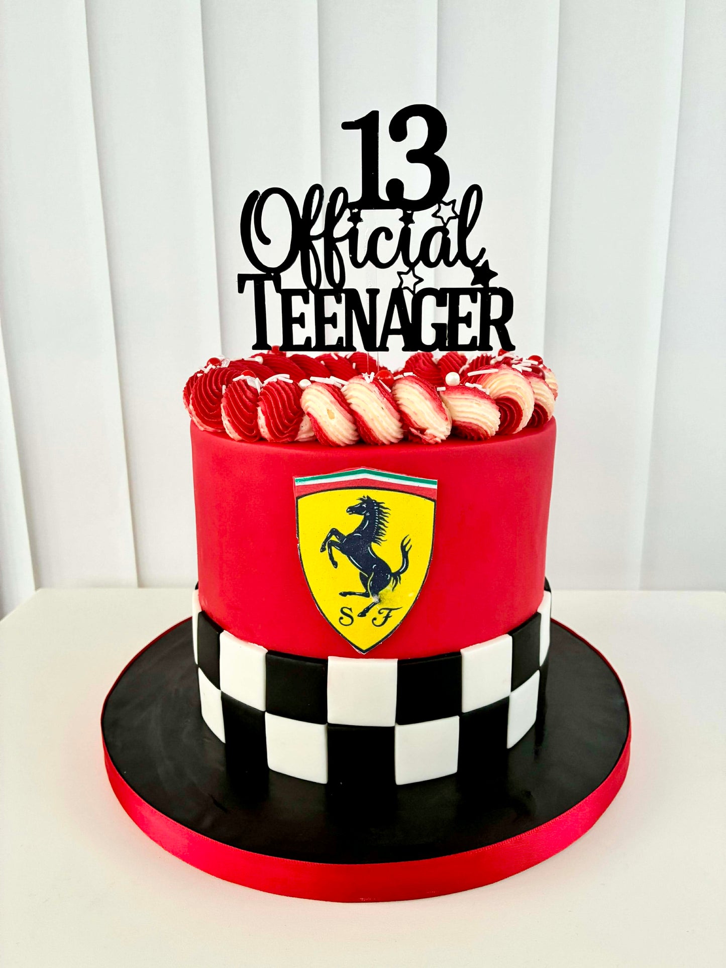 13 Official Teenager Card Cake Topper