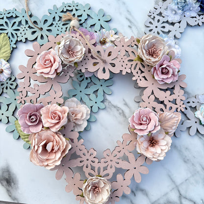 Floral Hanging Heart