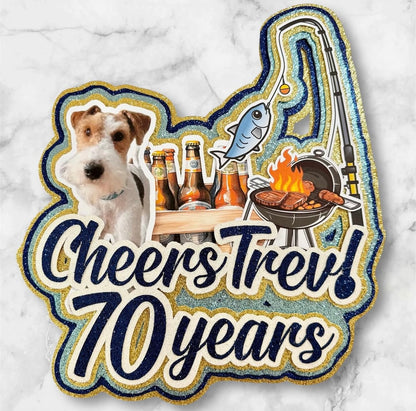 Favourite Things Card Cake Topper