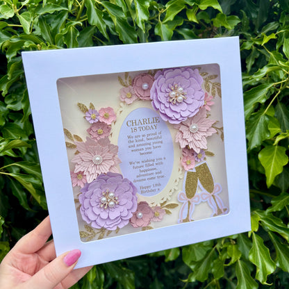 Frameable Floral Card