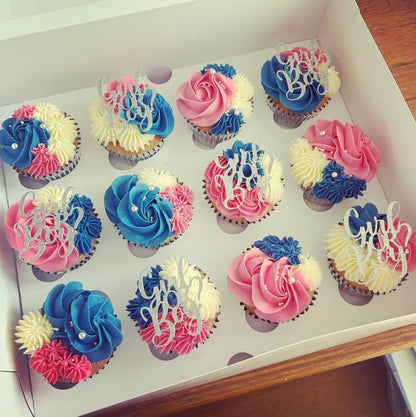 Boy or Girl? Card Cupcake Topper