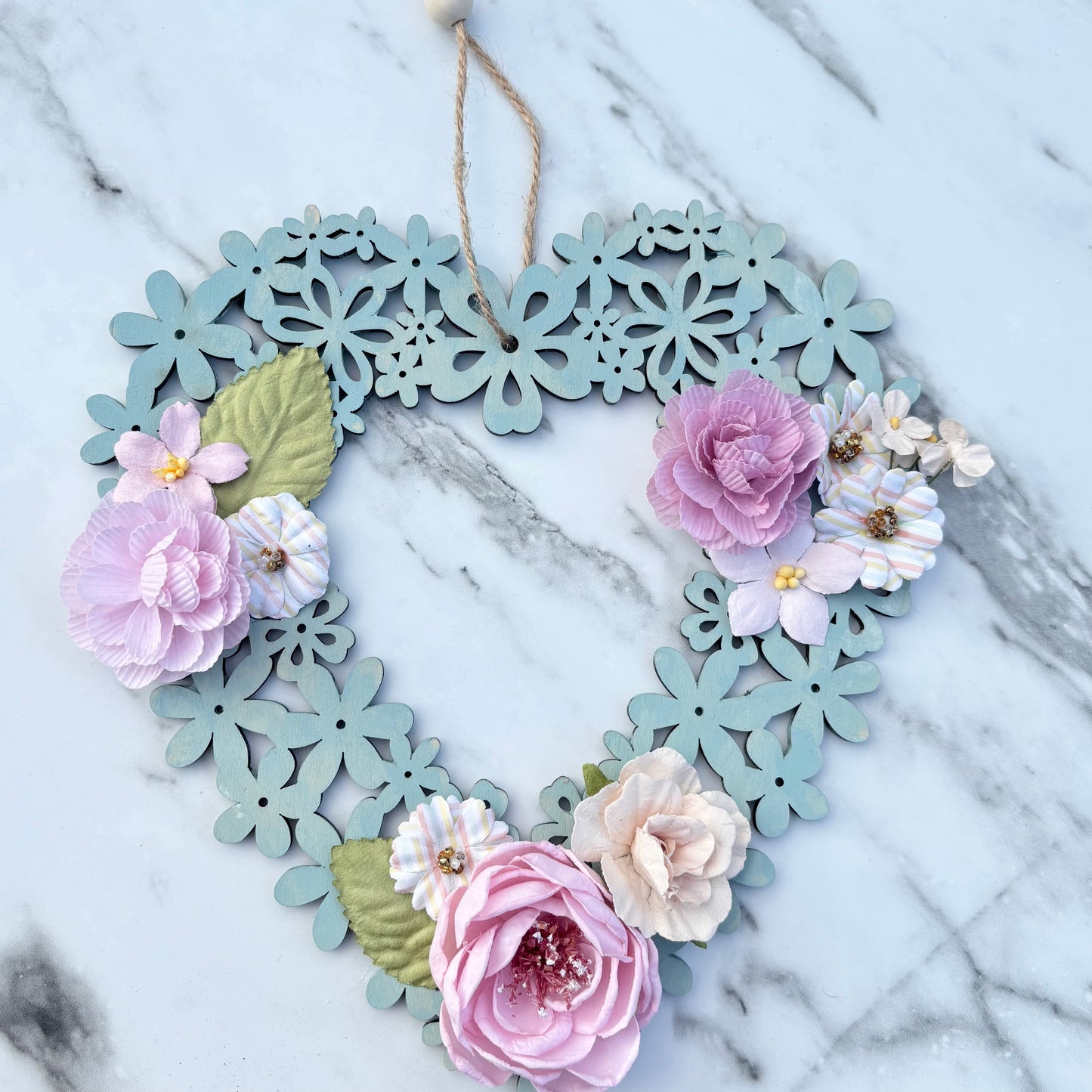 Floral Hanging Heart