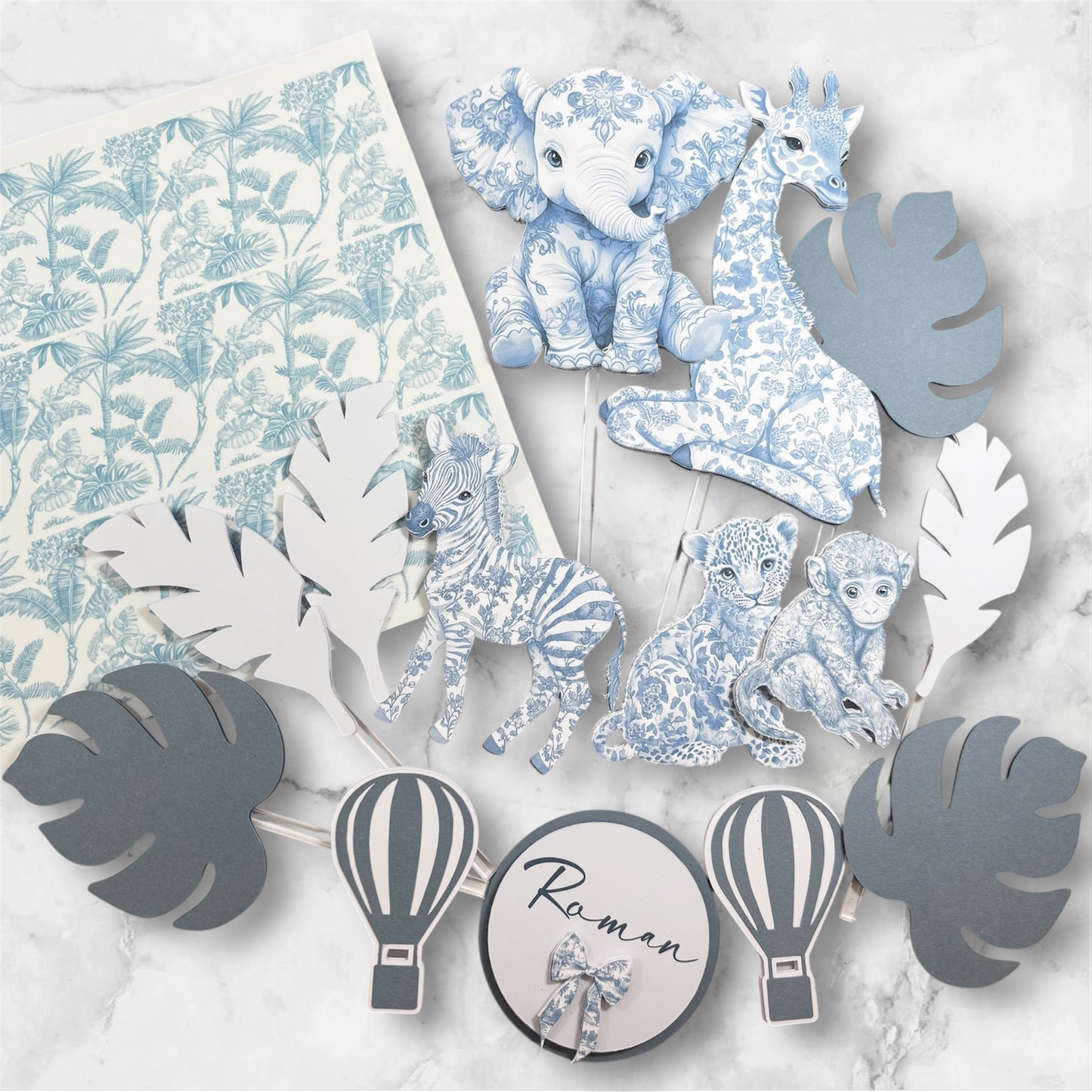 Chinoiserie Safari Card Set