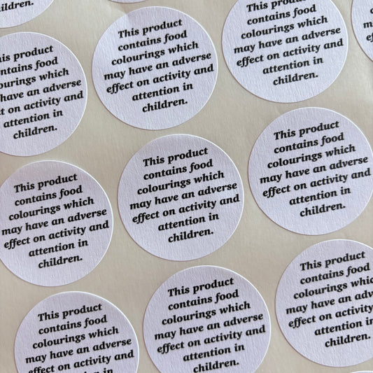 Food Colouring #2 Stickers