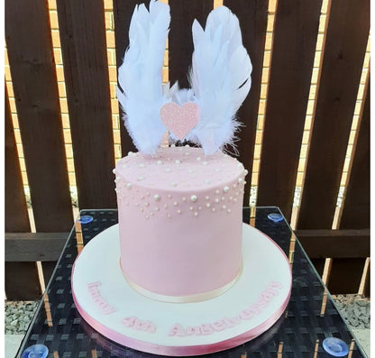 Angel Wings Cake Topper