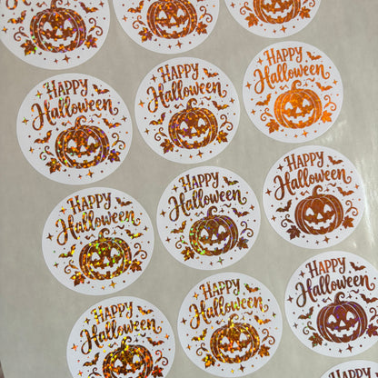 Halloween Foil Stickers