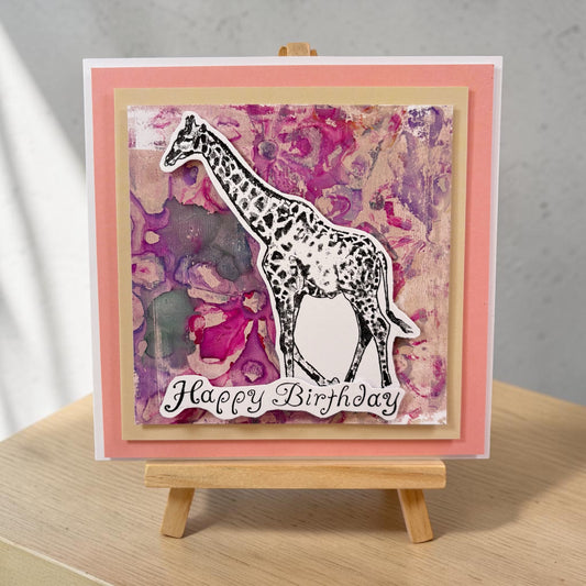 Happy Birthday – Giraffe