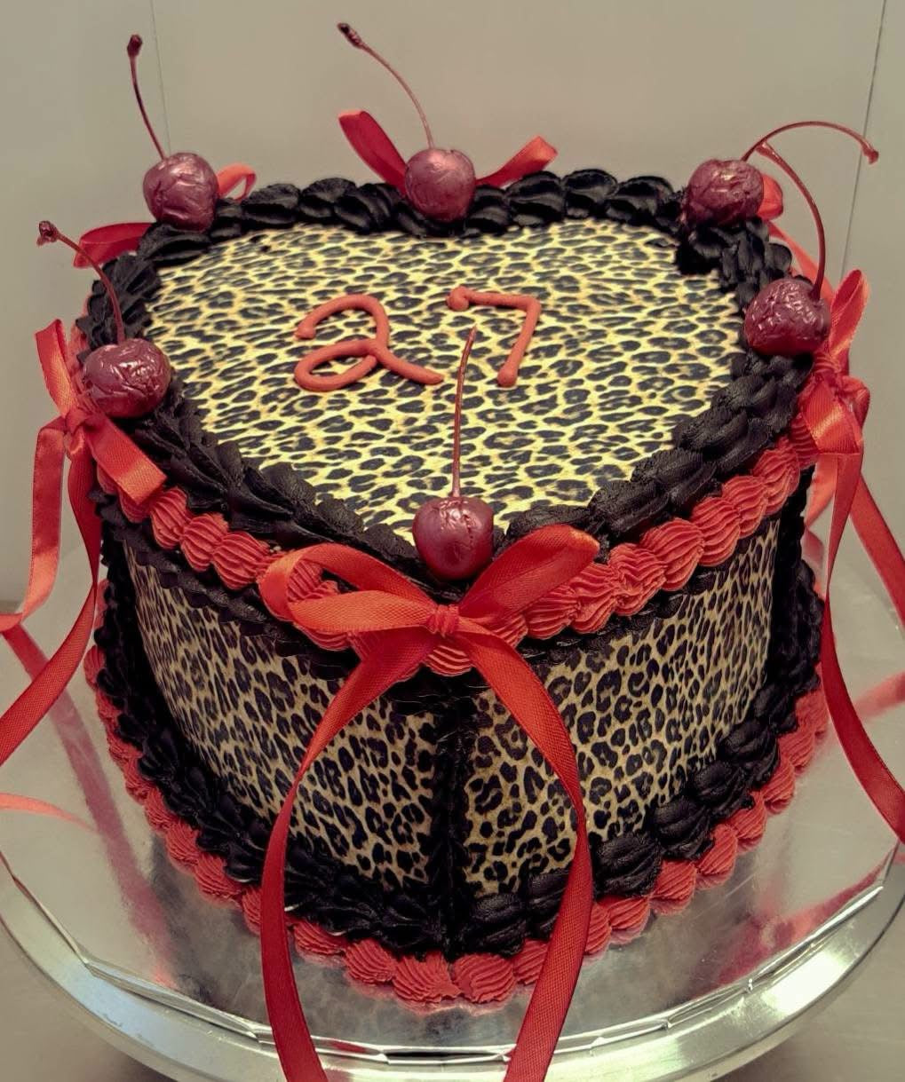 Leopard Print Icing Sheet Wrap