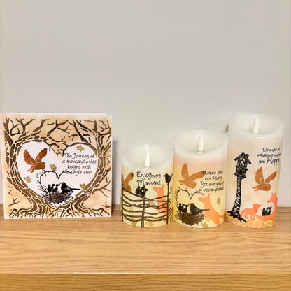 Woodland Moments - LED Candles