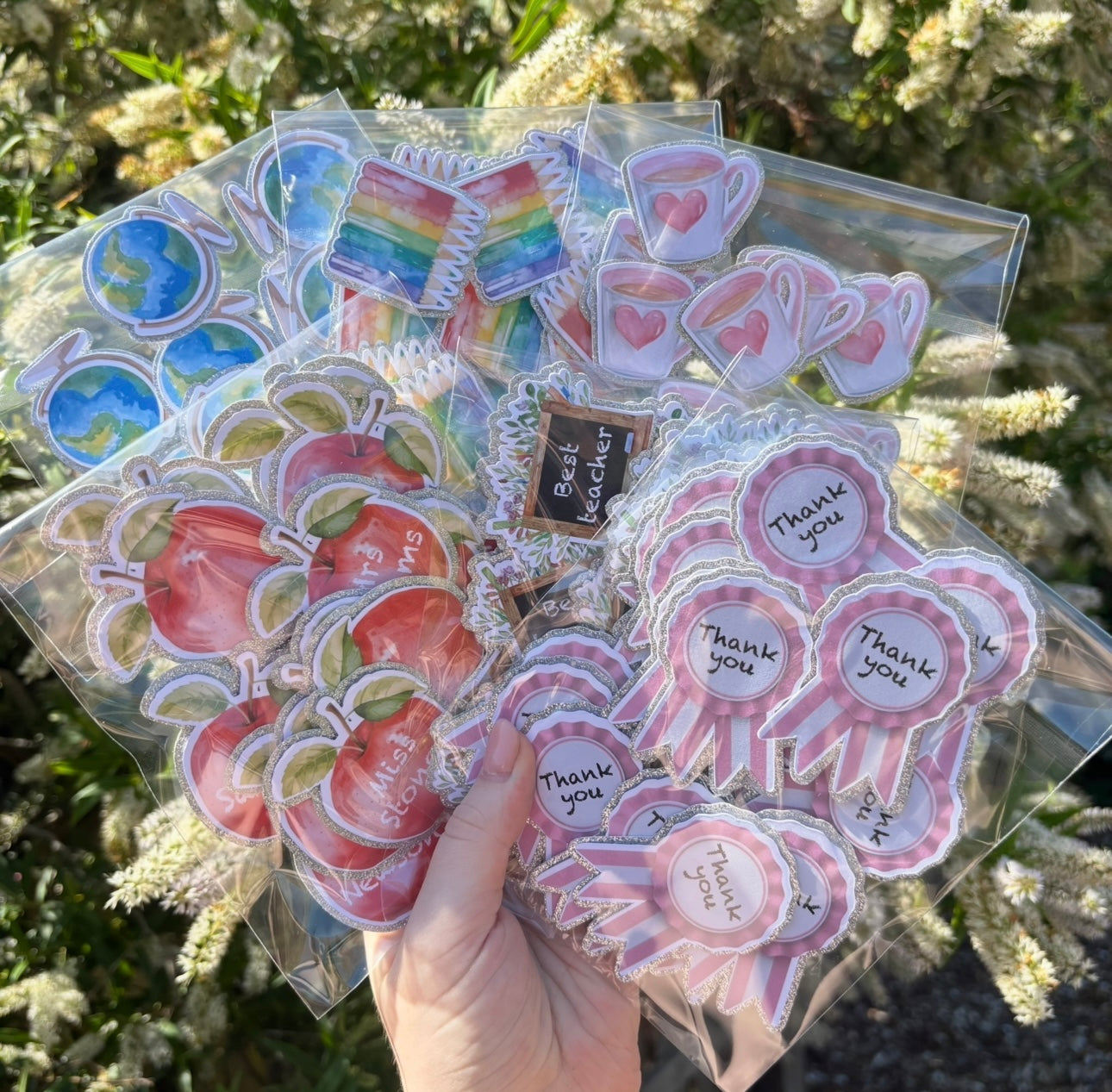 Teacher Appreciation Cupcake Topper Set