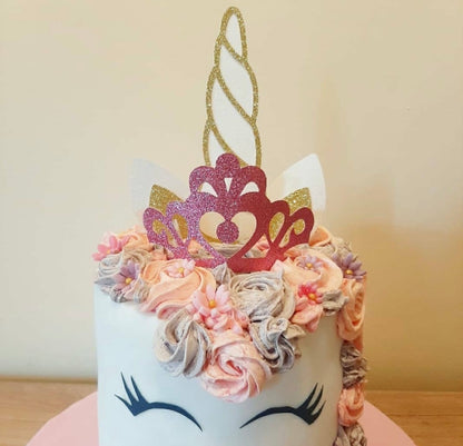 Unicorn Cake Topper Set