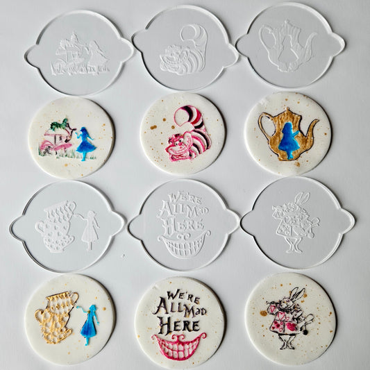 Wonderland Debosser Stamps