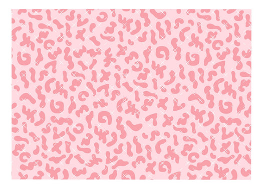 Pink Leopard Icing Sheet Wrap