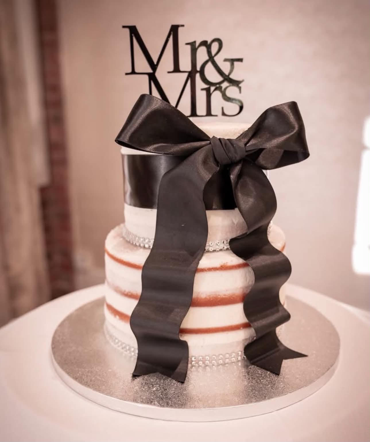 Mr & Mrs Cake Topper