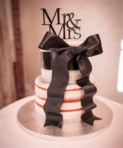 Mr & Mrs Cake Topper