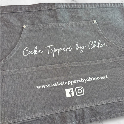 Personalised Denim Waist Apron