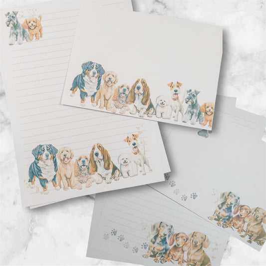 Dogs Writing Paper Set