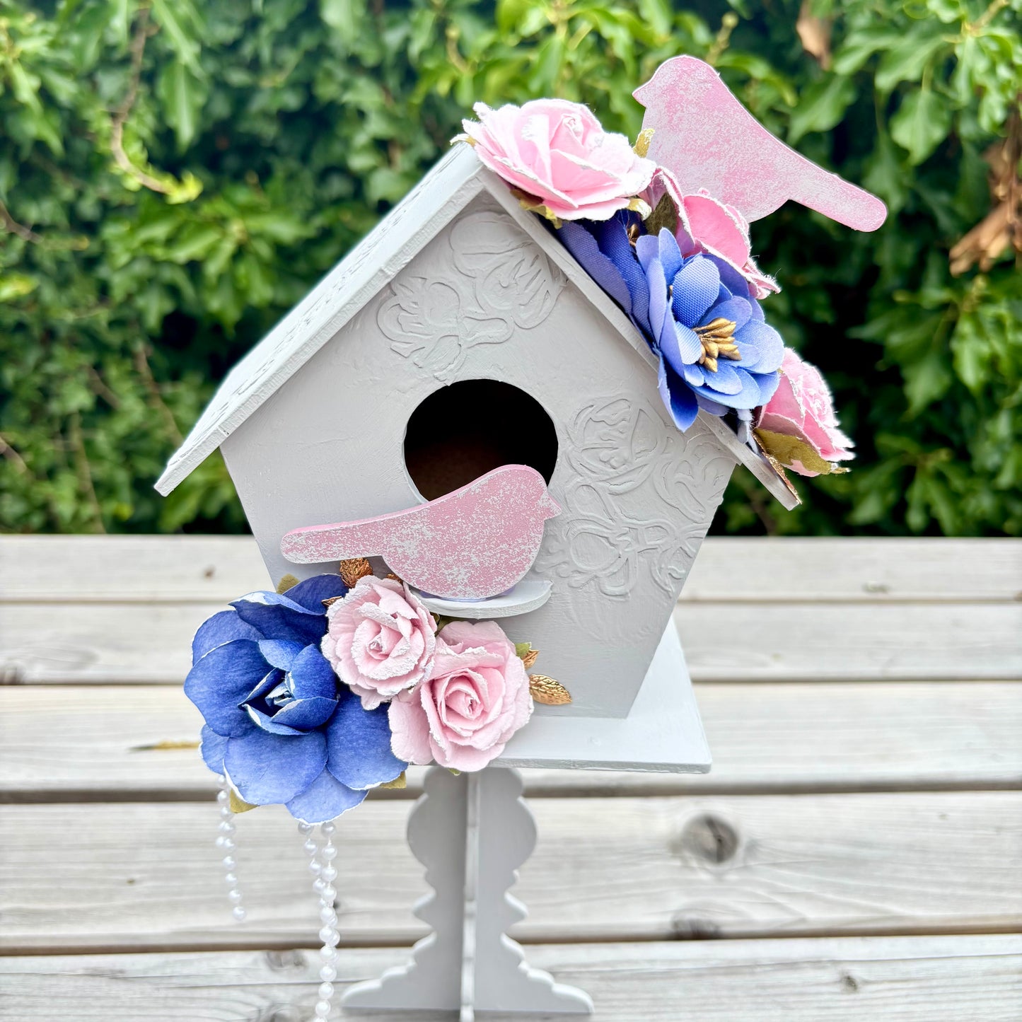 Grey Bird House