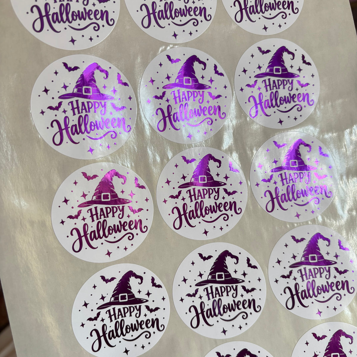 Halloween Foil Stickers
