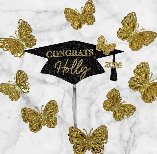 Graduation Card Topper Set