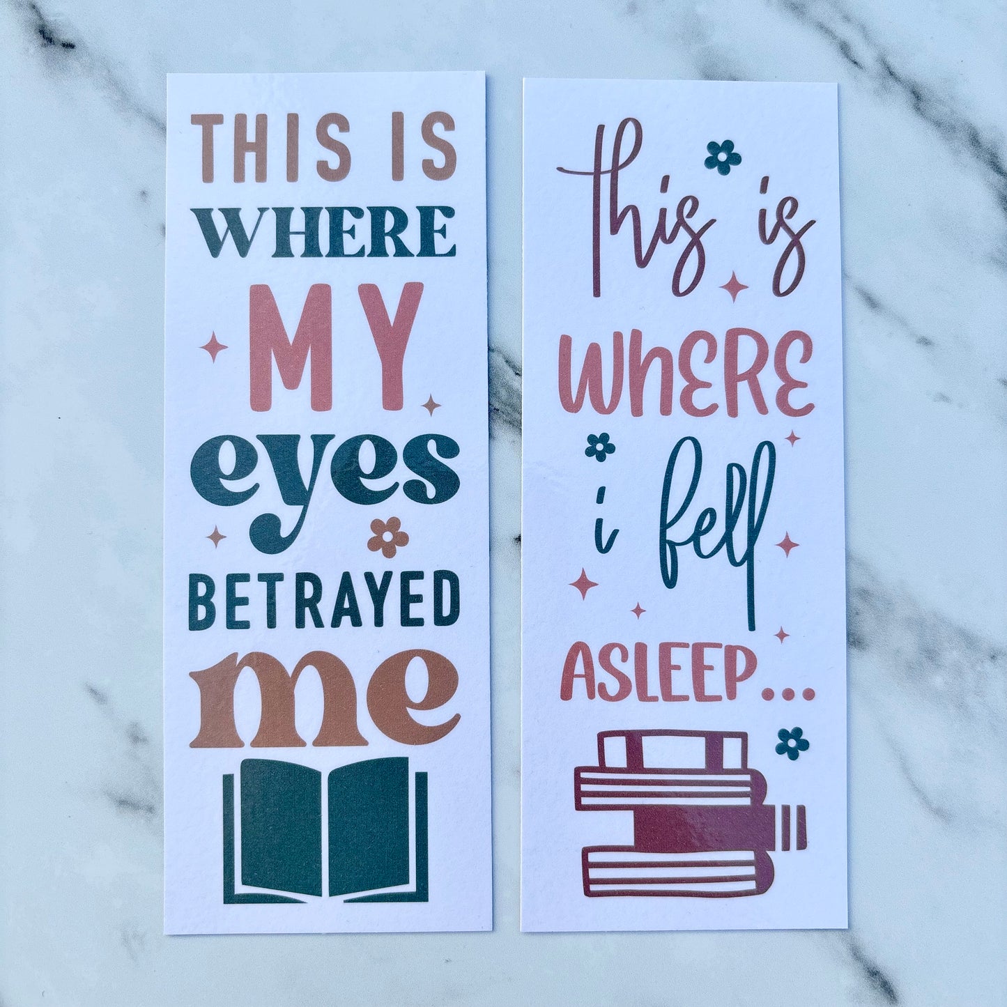 Bookmarks - Dogs, Fruits, Books