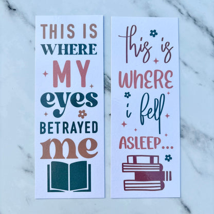 Bookmarks - Dogs, Fruits, Books