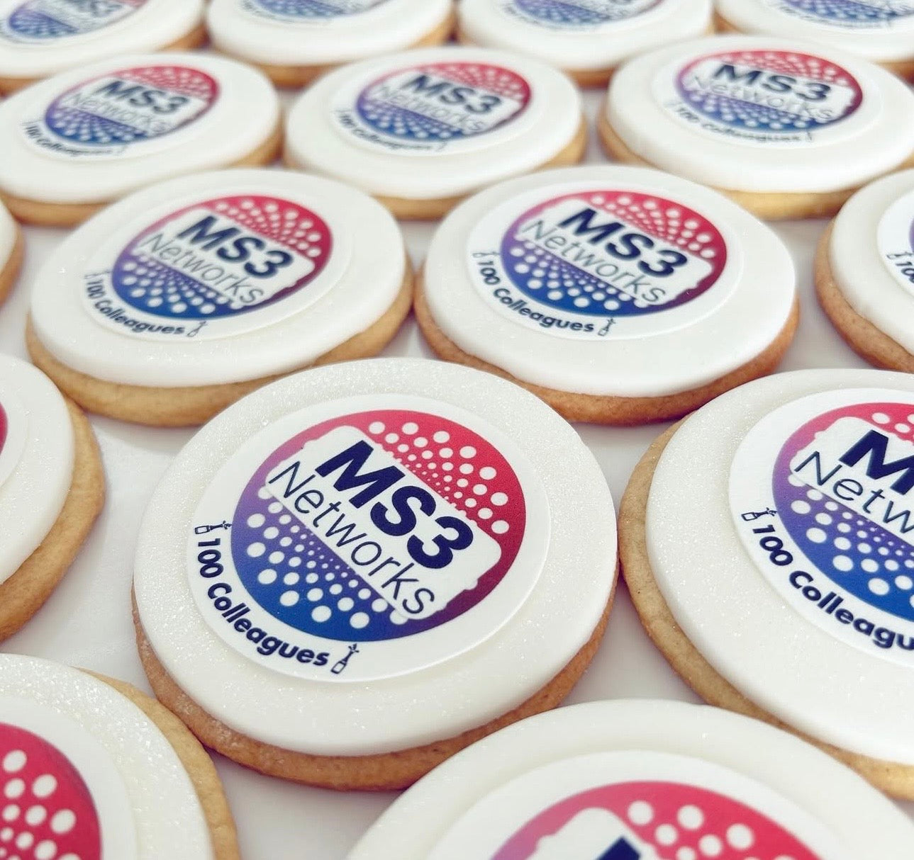 Logo Cupcake Toppers Icing Sheets / Wafer Card