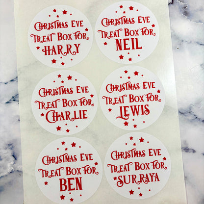 Christmas Eve Treats Stickers
