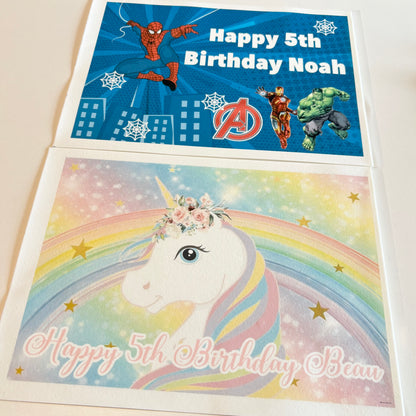 Custom Theme Costco Icing Sheet Print