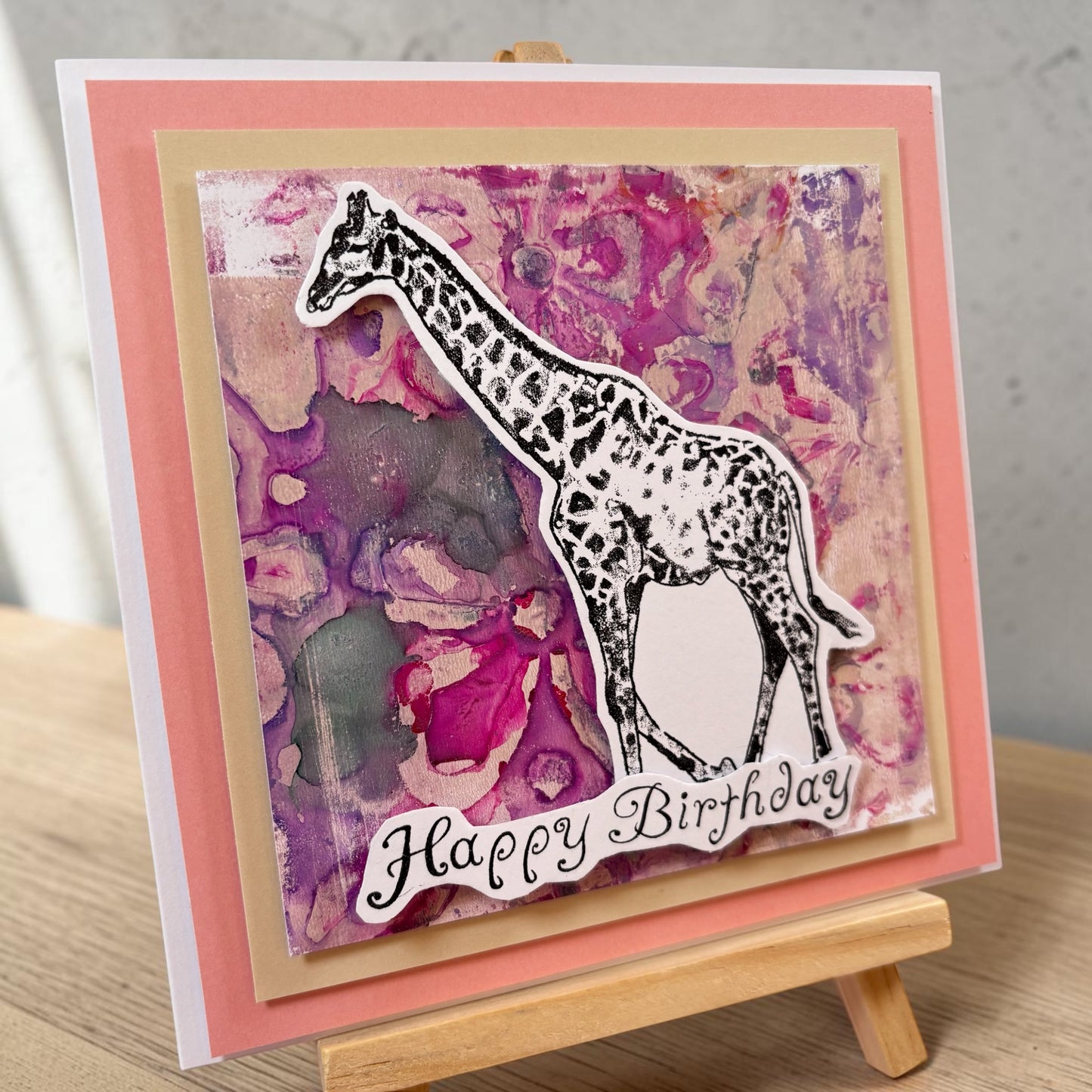Happy Birthday – Giraffe