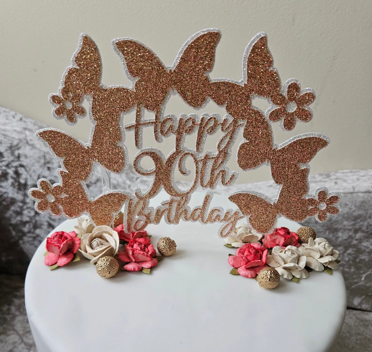 Butterfly Arch Topper