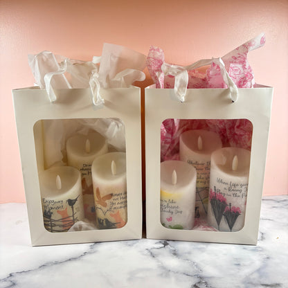 Woodland Whispers - LED Candles