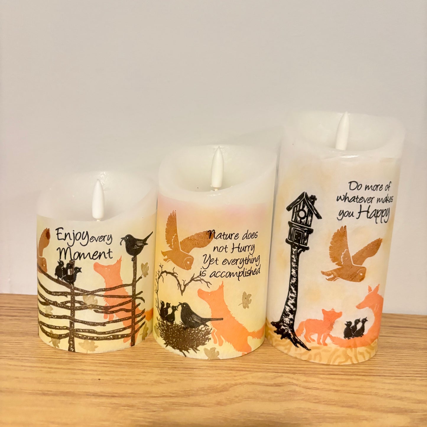 Woodland Moments - LED Candles
