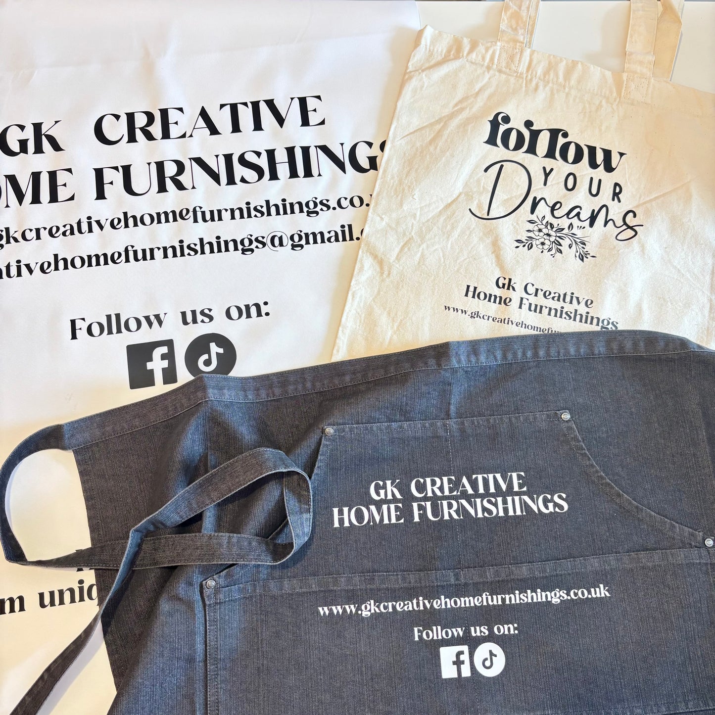 Personalised Denim Waist Apron