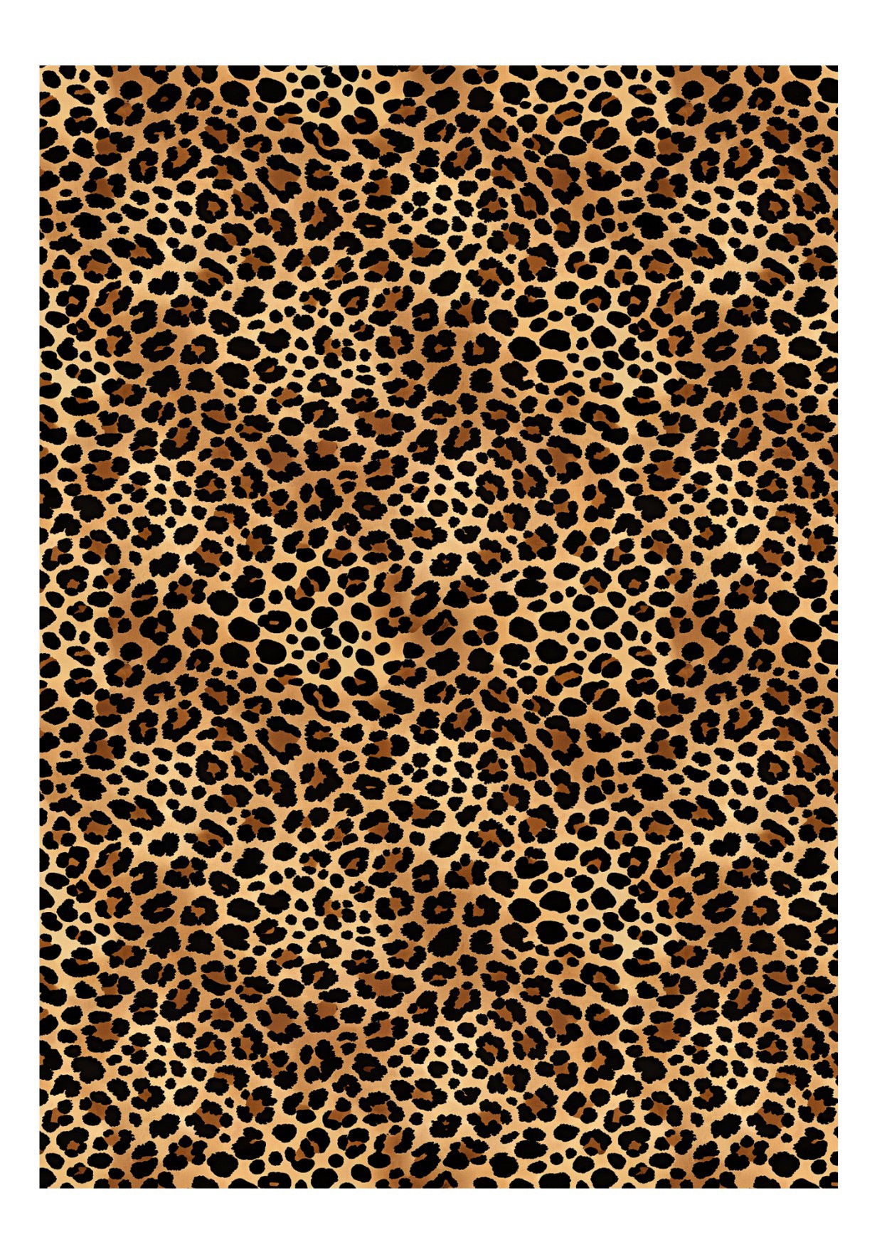 Leopard Print Icing Sheet Wrap