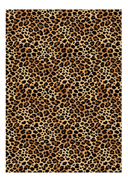 Leopard Print Icing Sheet Wrap