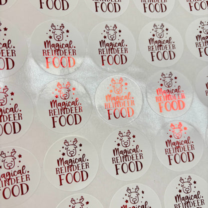 Santa’s Milk & Reindeer Food Stickers