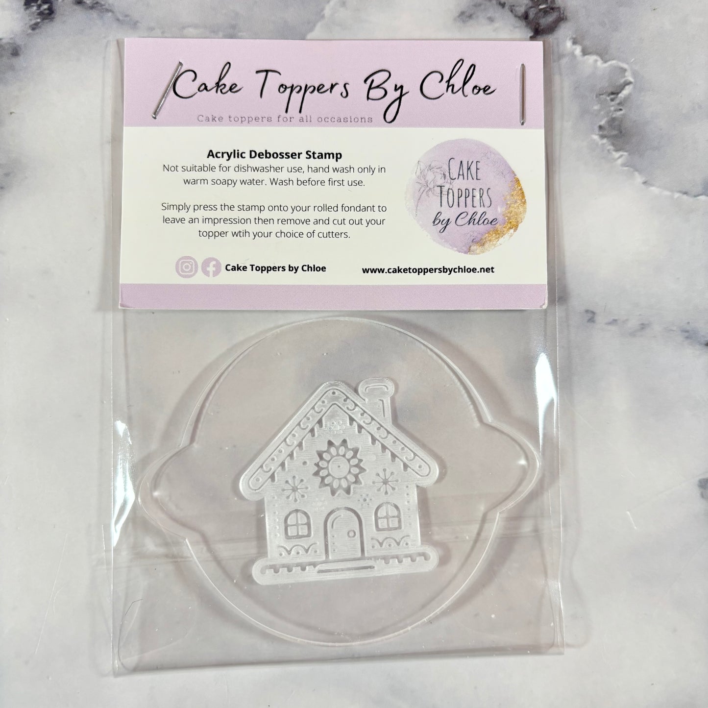 Gingerbread Debosser Stamps