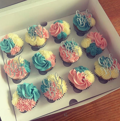 Boy or Girl? Card Cupcake Topper