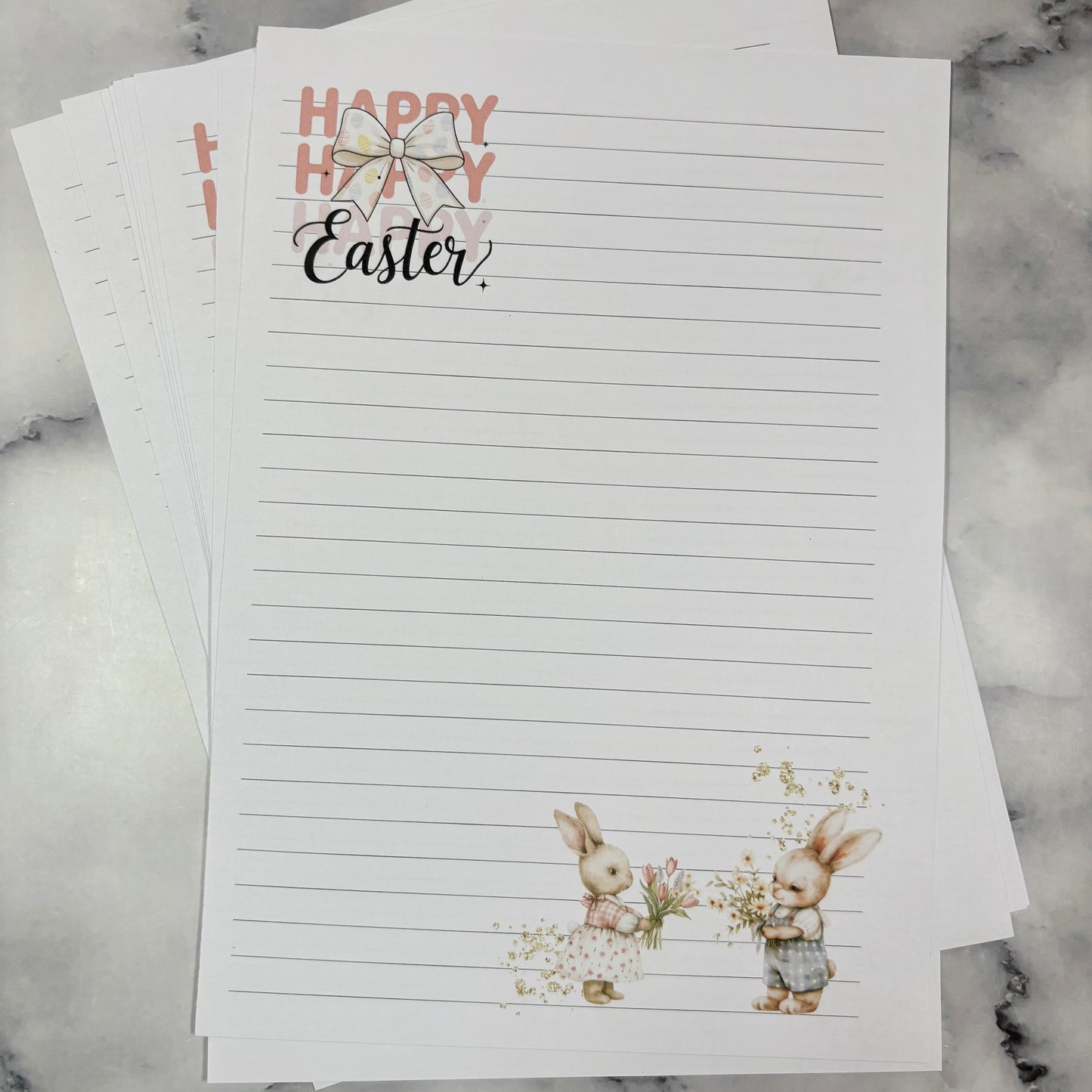 Spring Writing Paper Sets
