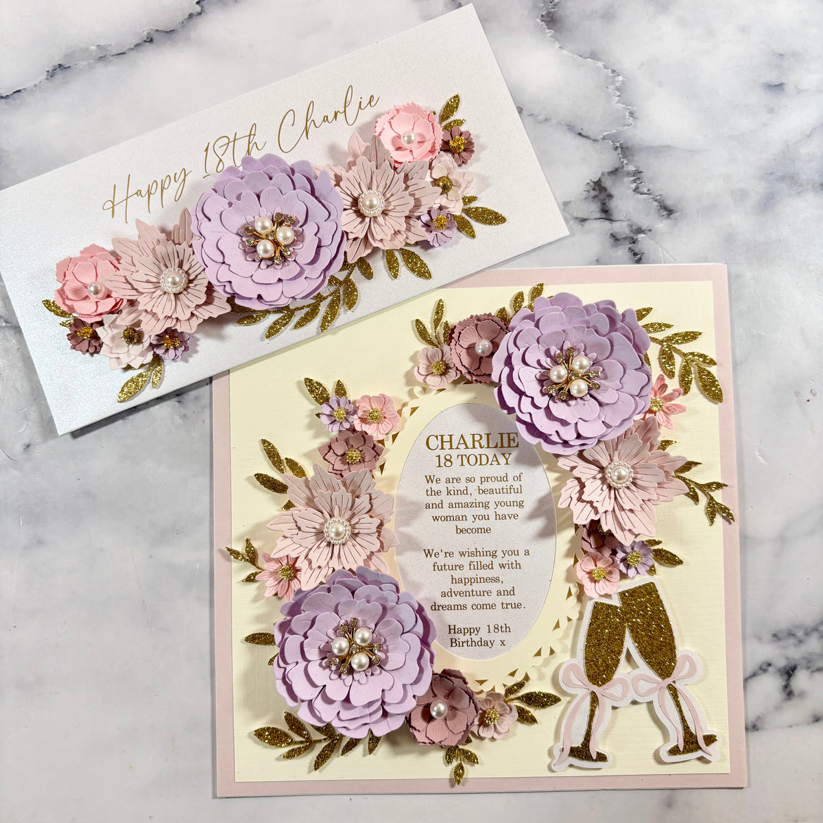 Frameable Floral Card