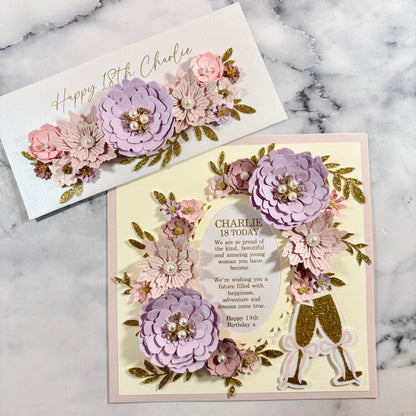 Frameable Floral Card